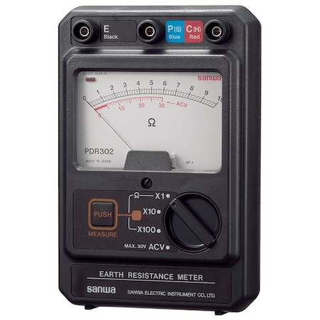 Sanwa Portable Earth Tester with Phase Detection PDR302